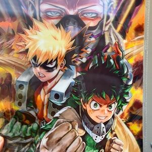 My Hero Academia Anime 3-D Poster